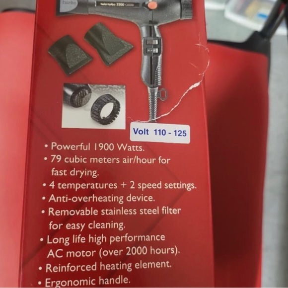Twin turbo Blow dryer 3200 - Picture 2 of 2